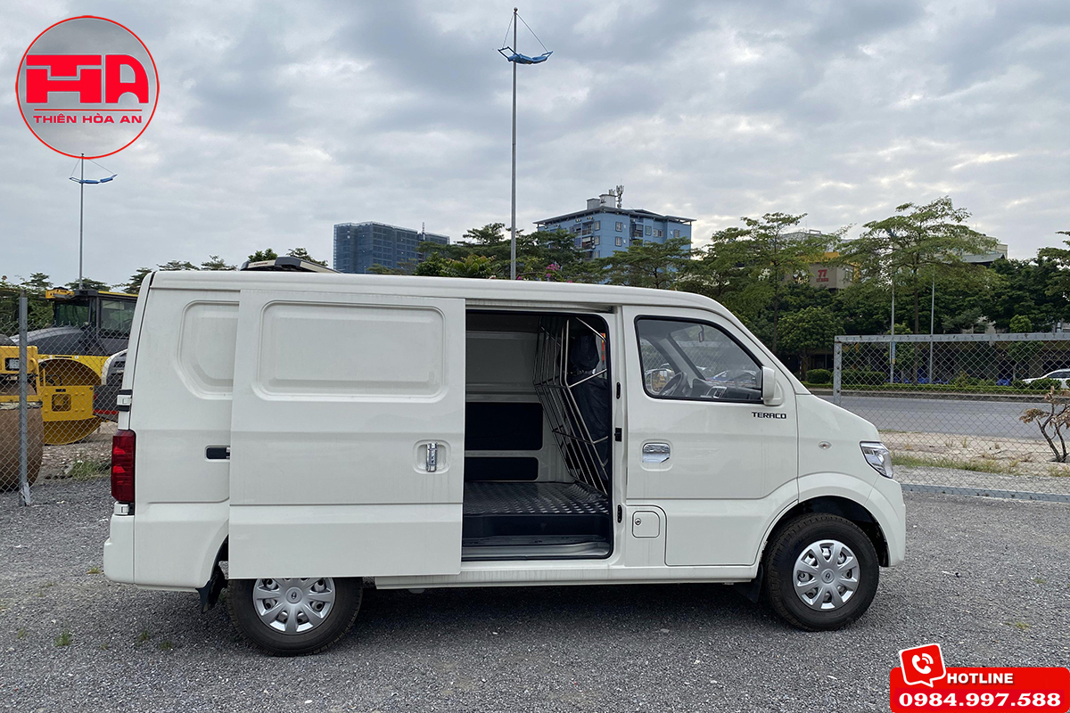 xe tải van Tera-V 2 chỗ mở cửa ngách