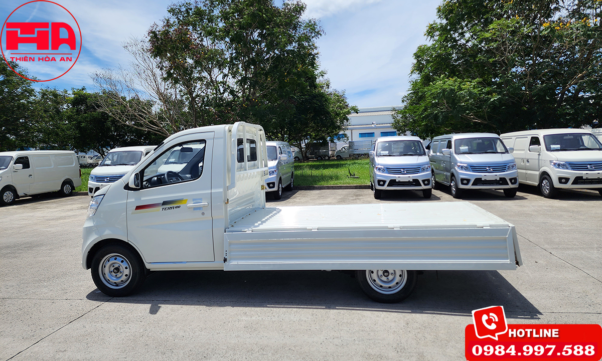 thùng lửng trên xe tera 100