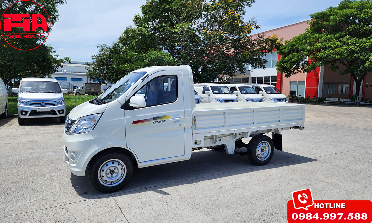 báo giá Xe tải tera 100 thùng lửng