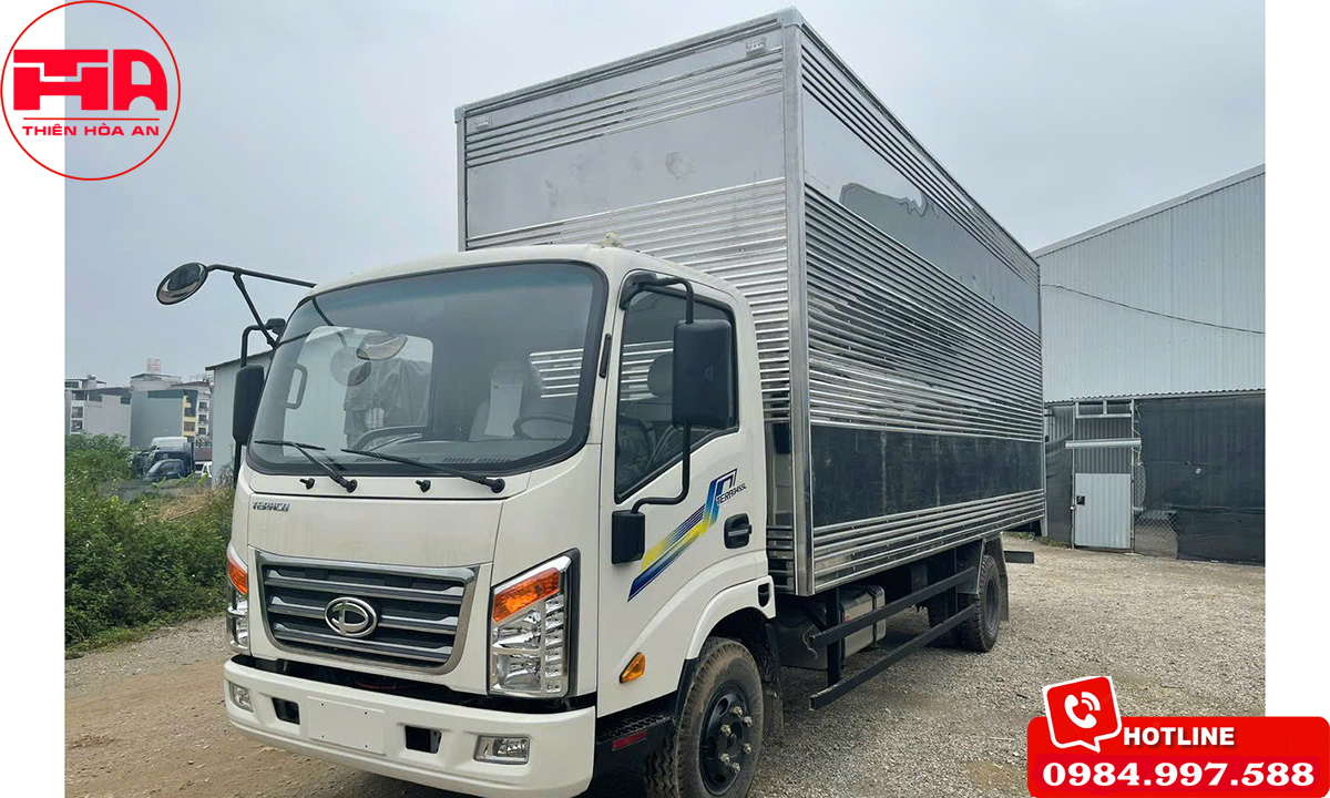 Xe tải Tera 345sl thùng kín chở pallet3.5 tấn