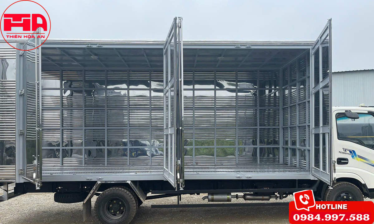 Báo giá xe tải Tera 345SL thùng kín pallet 3.5 tấn