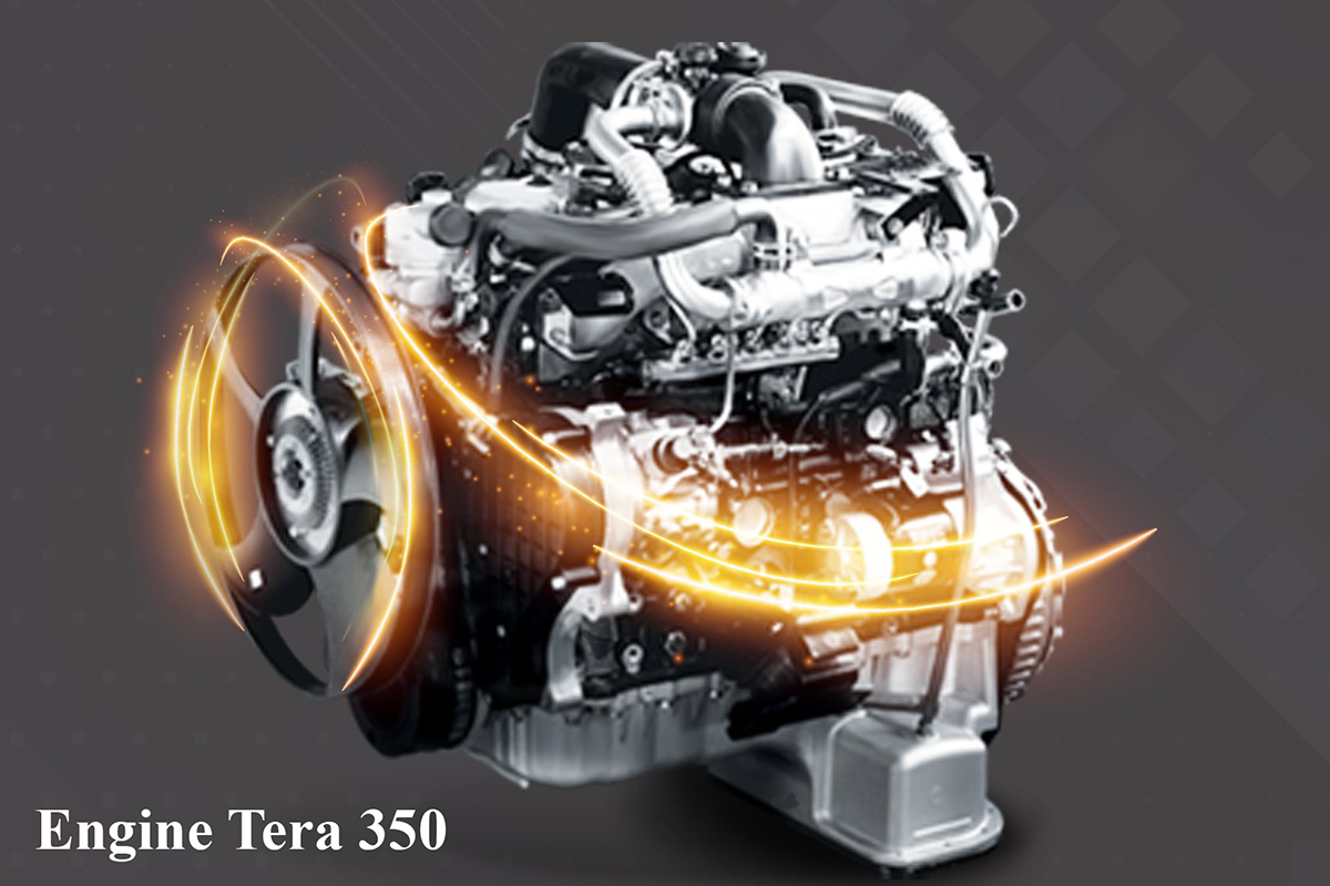 Động cơ xe tải Tera 350