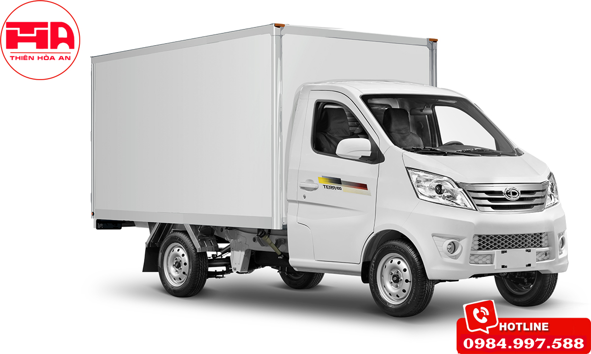xe tải tera 100 thùng kín composite