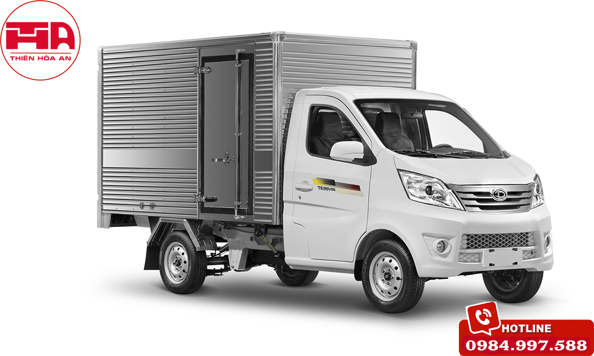 xe tải tera 100 thùng kín inox