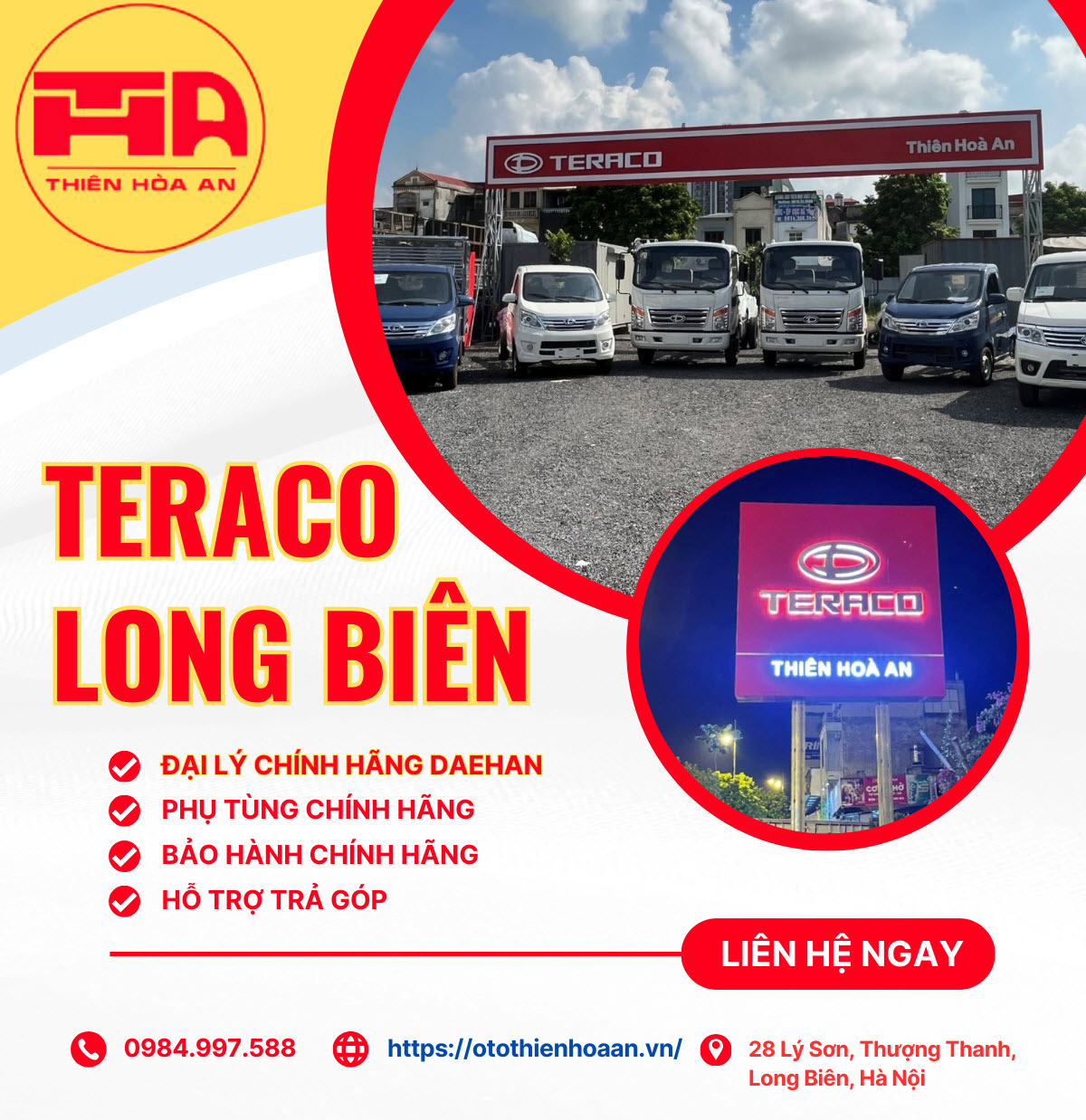 đại lý teraco thiên hòa an