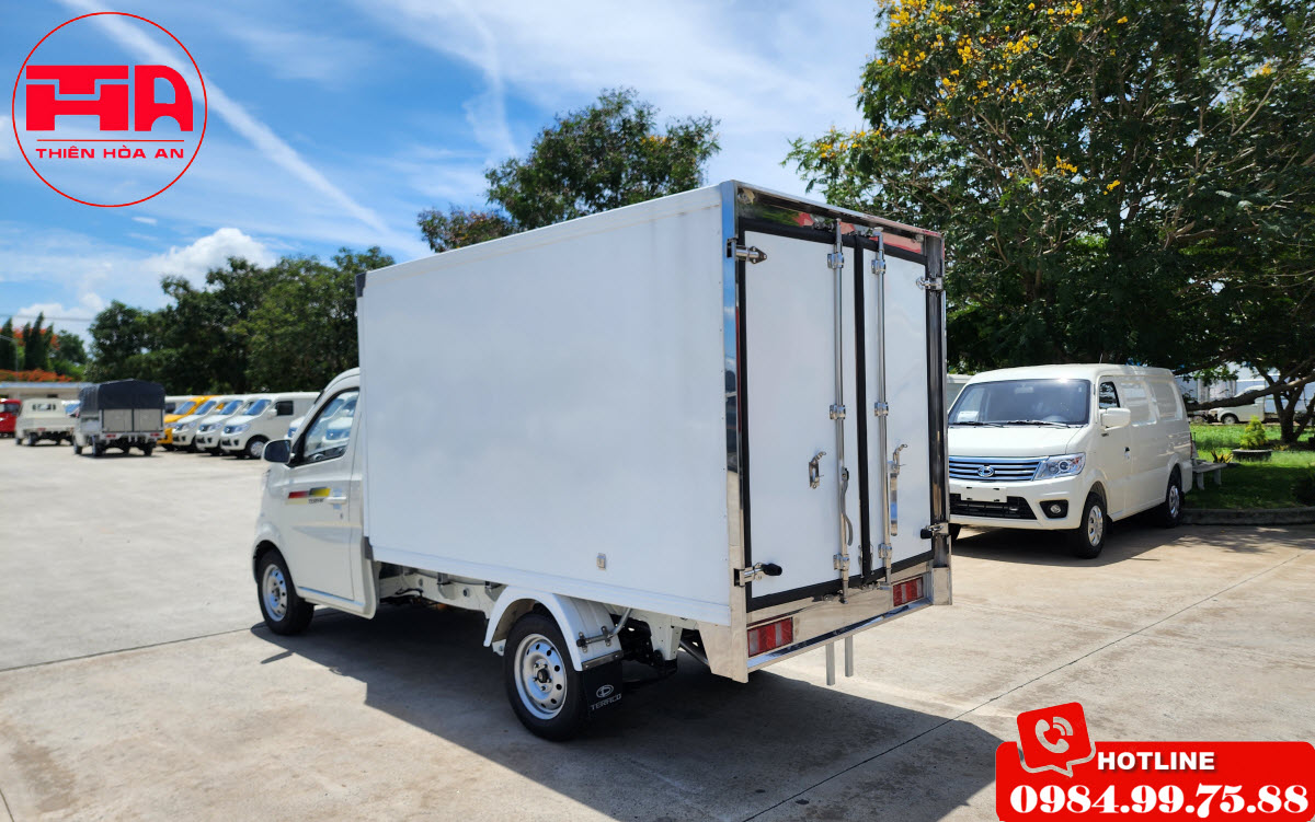 xe tải tera 100 thùng kín composite