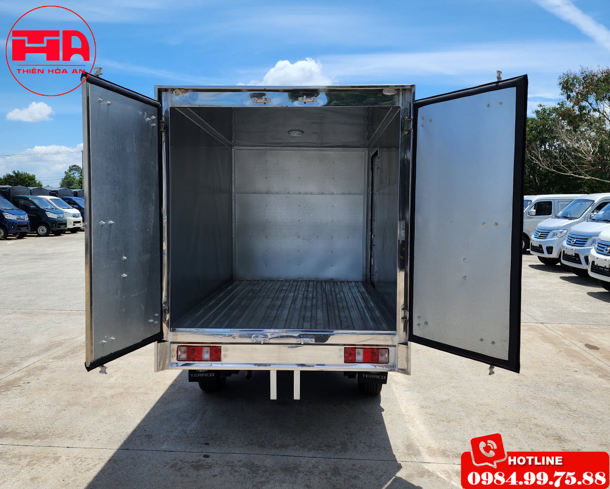 xe tải tera 100 thùng kín composite