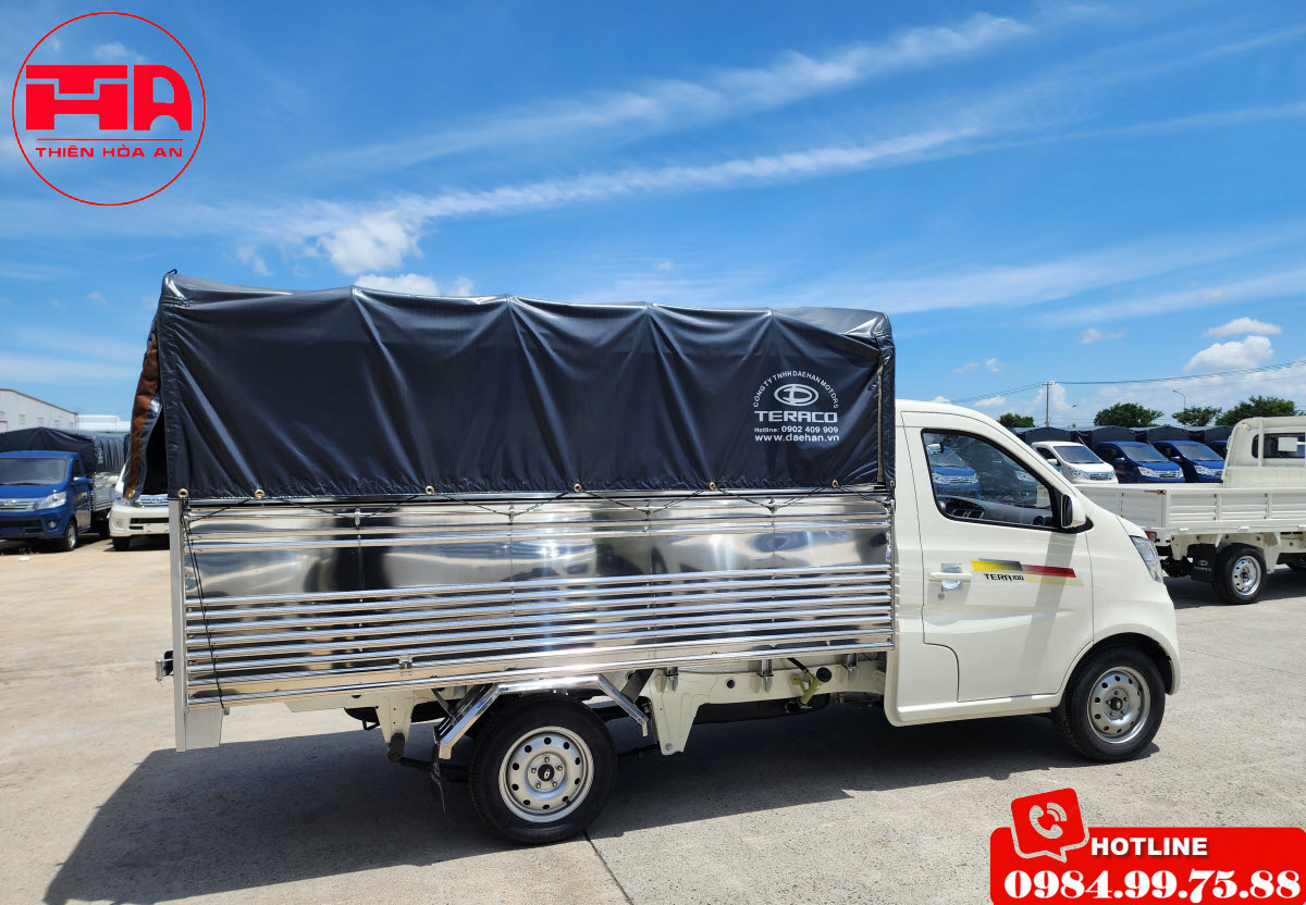 xe tải tera 100 thùng mui bạt