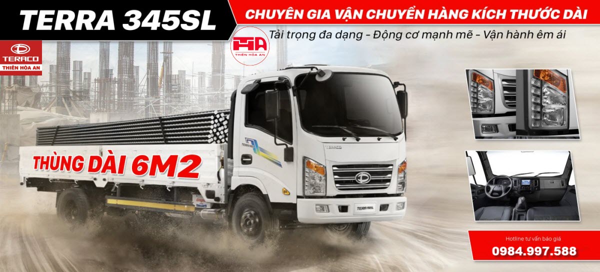 Đánh giá xe tải Tera 345SL