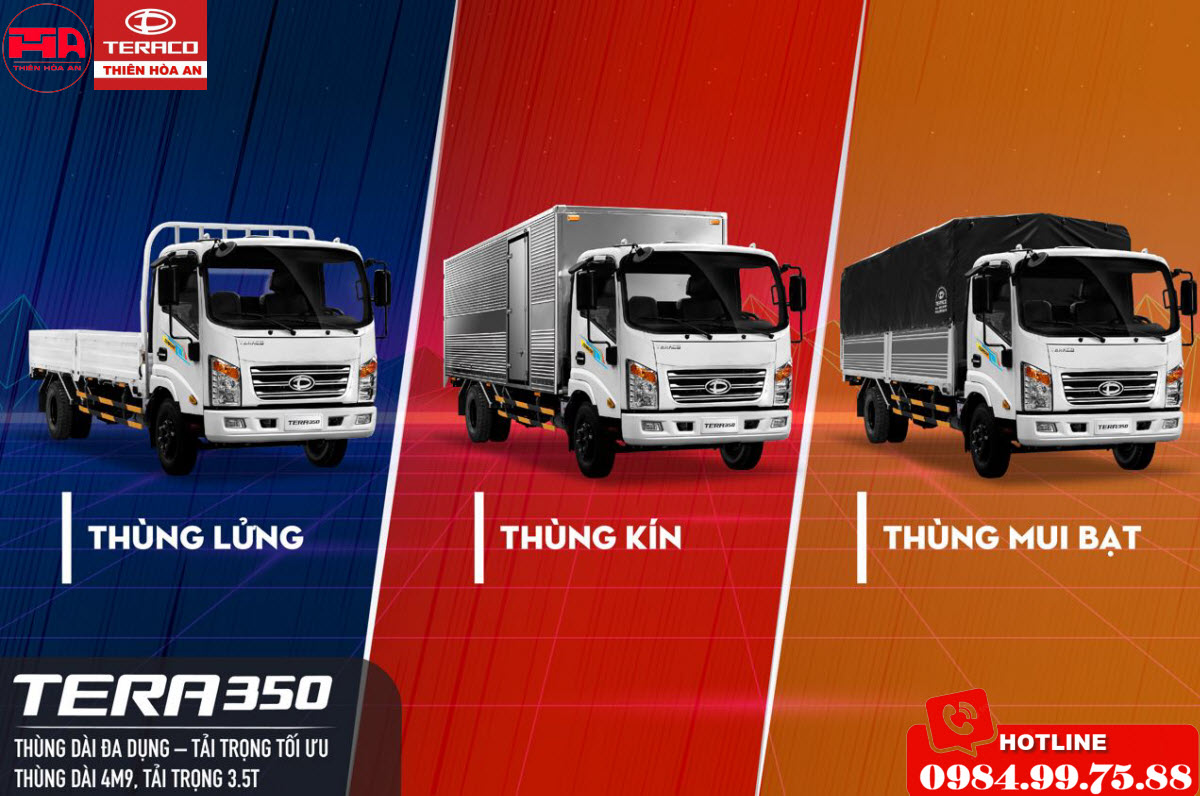 Xe tải Tera 350 Xe tải Tera 350