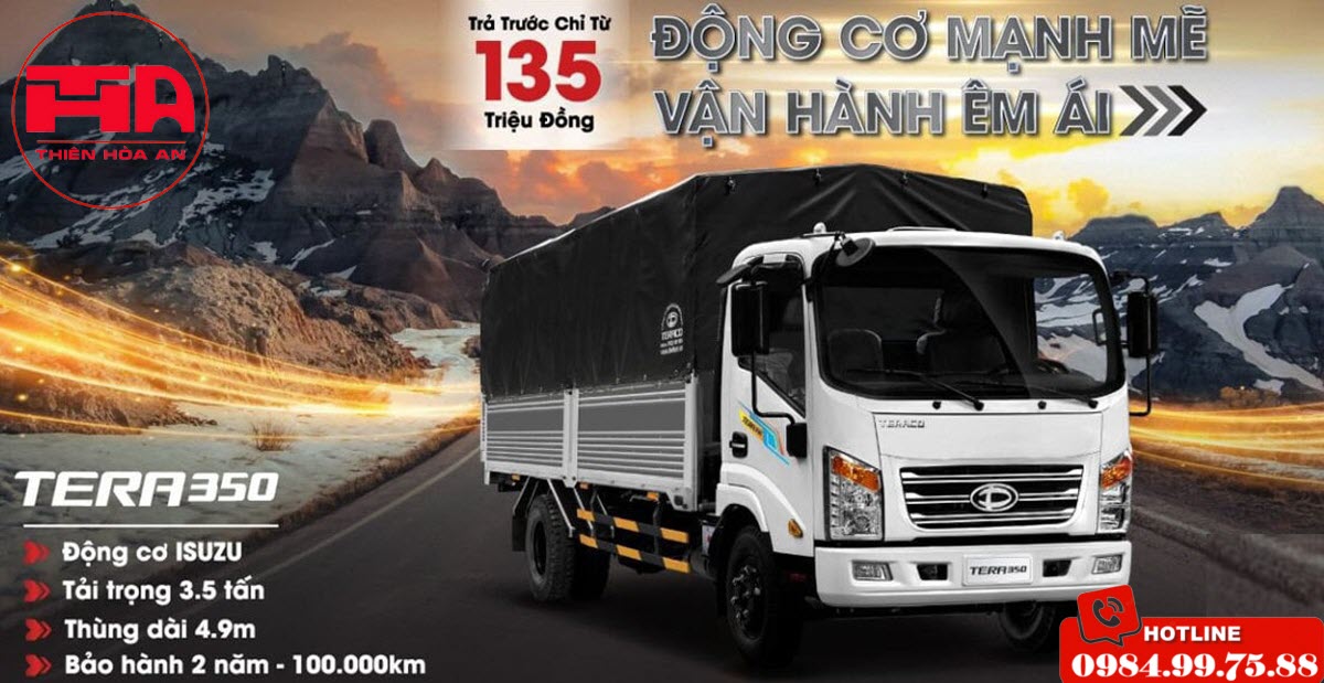 Xe tải Tera 350 Xe tải Tera 350