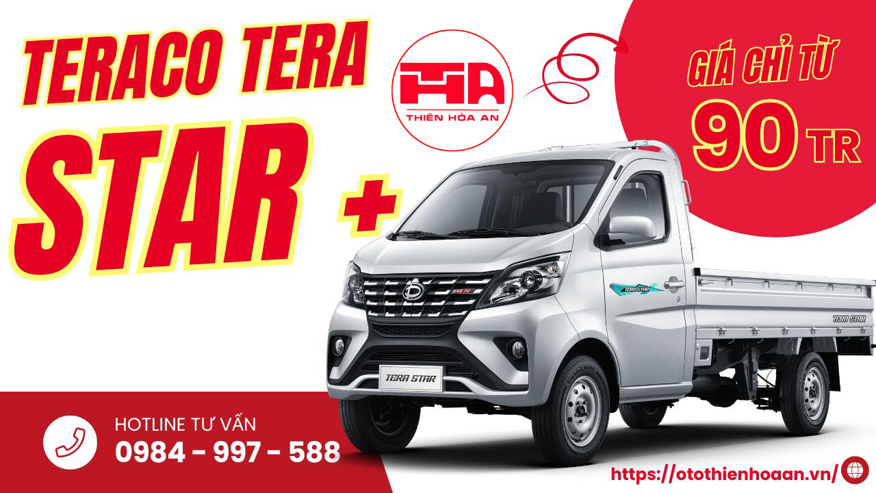 Xe tải Tera Star 1.25 Tấn