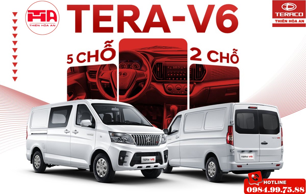XE TẢI VAN TERA V6 945KG