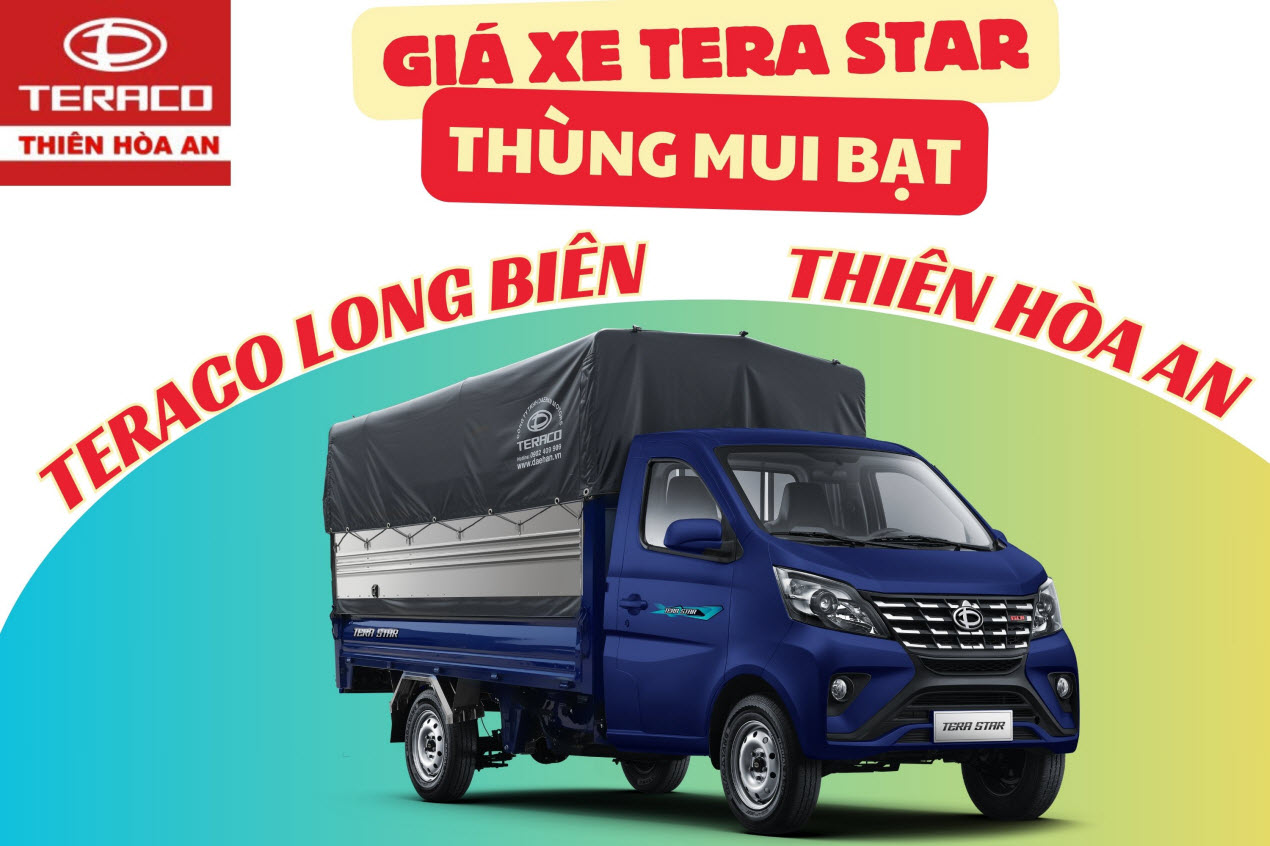 Giá xe tải Tera Star Thùng Bạt