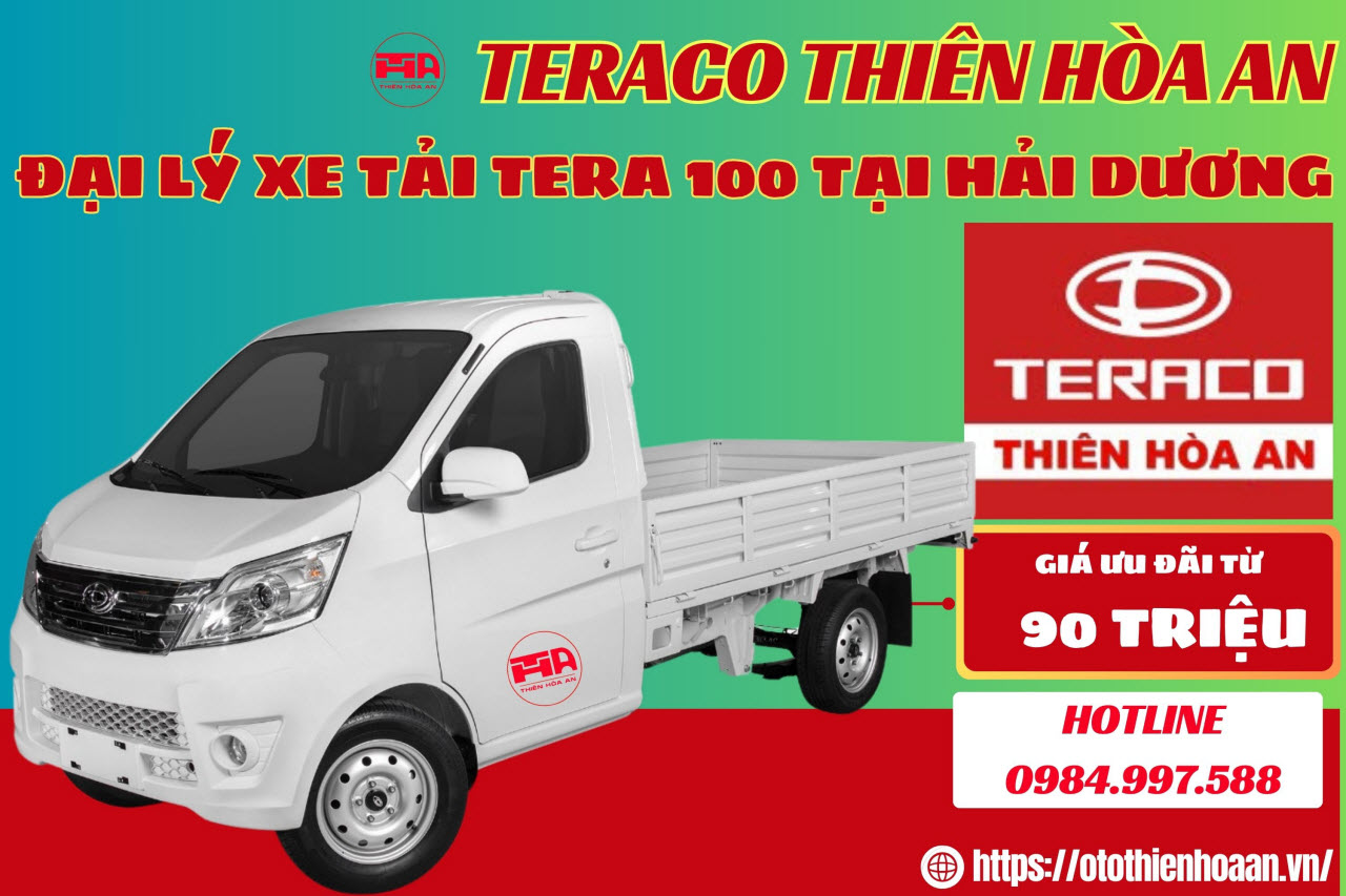 Xe tải Tera 100 tại Hải Dương
