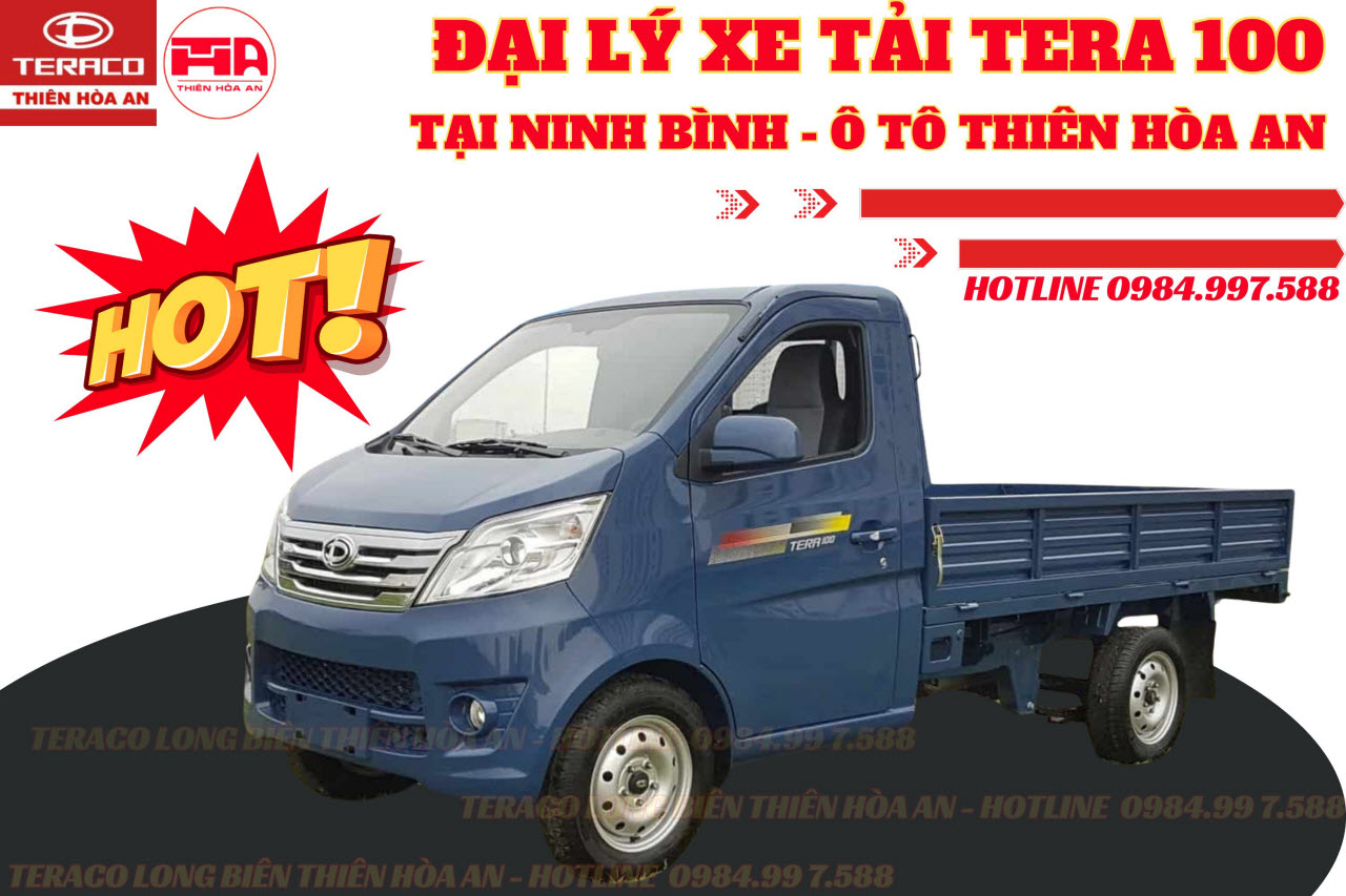 Đại lý xe tải Tera 100 990kg tại Ninh Bình