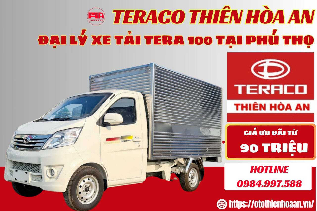 Xe tải Tera 100 tại Phú Thọ