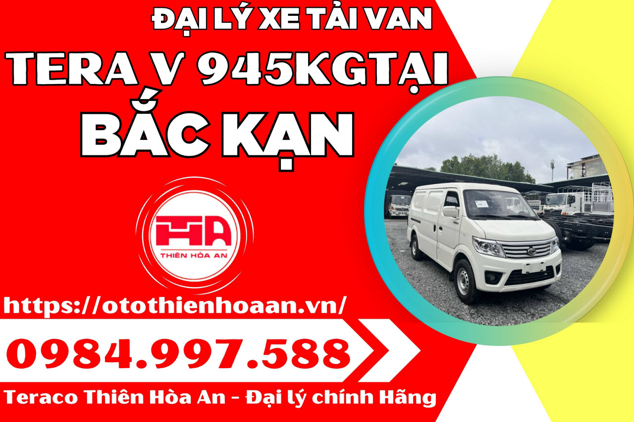 Xe tải Van Tera V 945kg tại Bắc Kạn