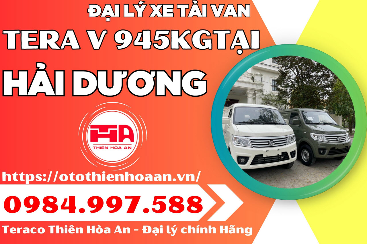 Xe tải Van Tera V 945kg tại Hải Dương