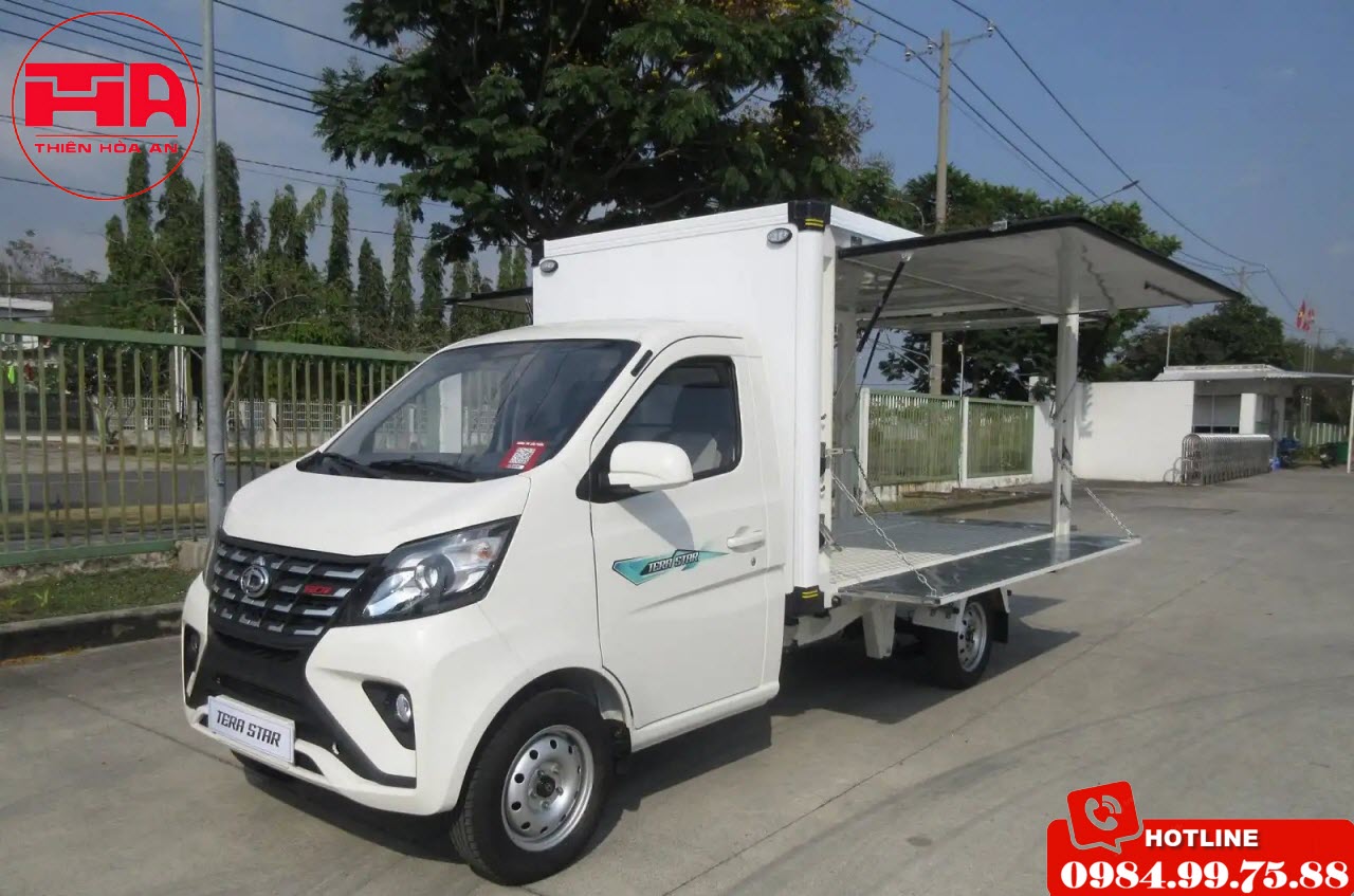 Xe tải Tera Star Plus Thùng Cánh Dơi 1.25 Tấn