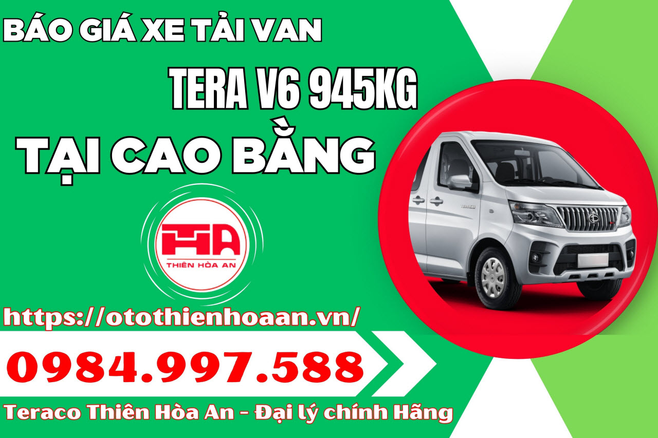 Xe tải Tera V6 tại Cao Bằng