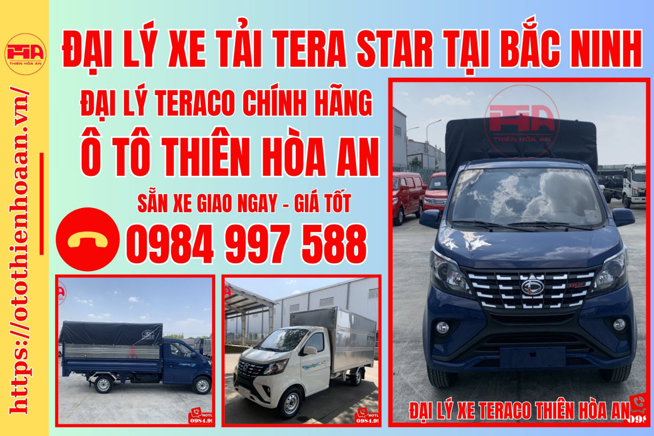 Xe tải Tera Star tại Bắc Ninh