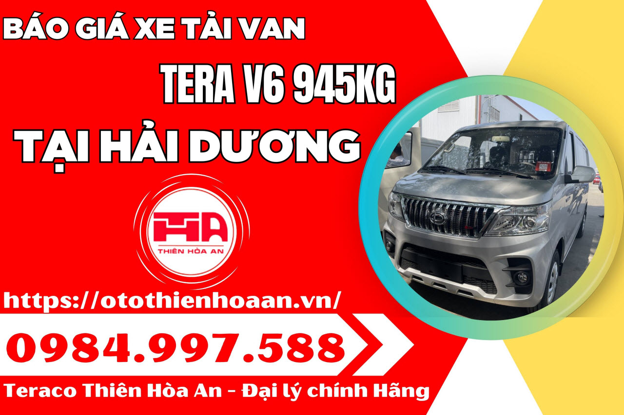 Xe tải Tera V6 tại Hải Dương