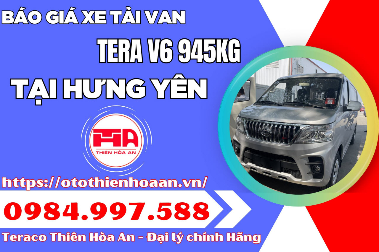 Xe tải Tera V6 tại Hưng Yên