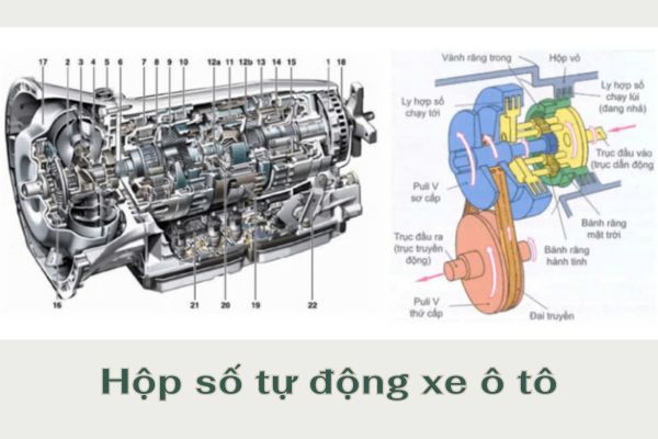 hôm số tự động xe ô tô
