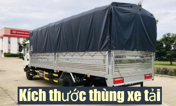 kích thước thùng xe tải
