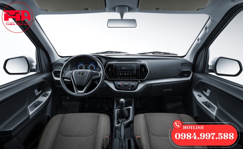 nội thất xe tải tera v6