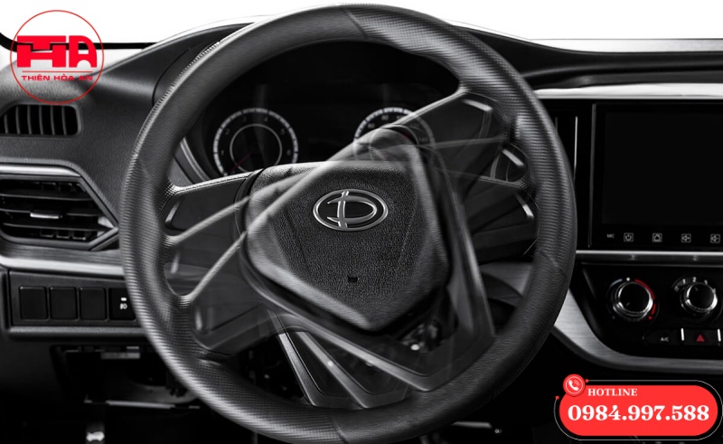 vô lăng 3 chấu trên teraco V6