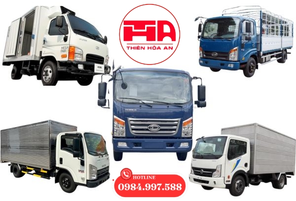 top 5 xe tải 1 tấn 9 đáng mua nhất