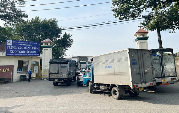 quy trình đăng kiểm xe tải
