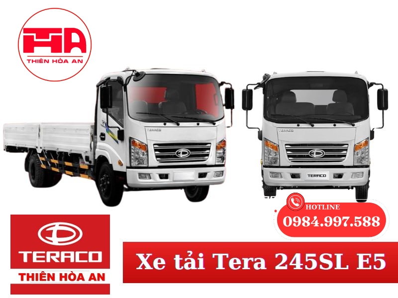 xe tải tera 245sle5 thùng lửng