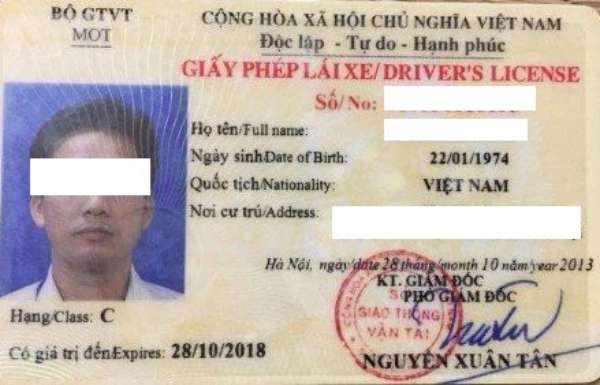 bằng lái xe hạng C