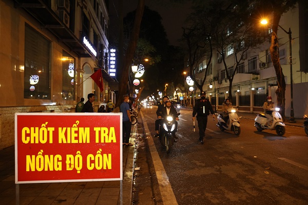 Nồng độ cồn phạt bao nhiêu
