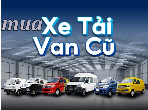 mua xe tải van cũ